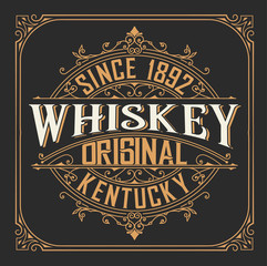 Old design, Badge for packing