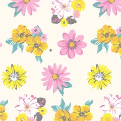 Foto op Canvas floral pattern © mindy77