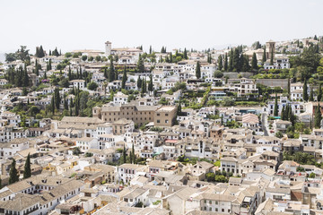 Fototapeta na wymiar View of Granada