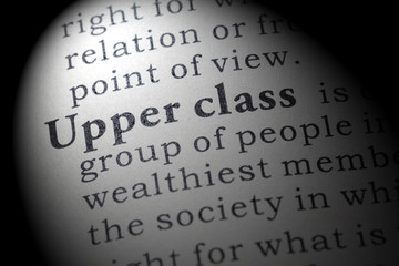 definition of Upper class