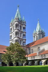 Naumburger Dom St. Peter und Paul, ehemalige Kathedrale Bistum Naumburg, Naumburg, Sachsen-Anhalt,...