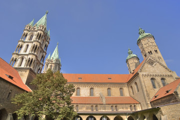 Naumburger Dom St. Peter und Paul, ehemalige Kathedrale Bistum Naumburg, Naumburg, Sachsen-Anhalt,...