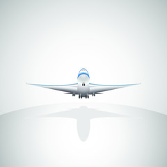 Airplane BlueSilver