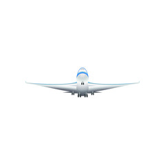 Airplane Blue-White
