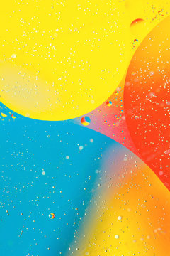 Abstract colorful bubbles
