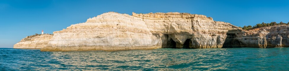 Rocky coastline near Carvoeiro