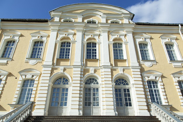 Fototapeta na wymiar Latvia's Palace Entrance
