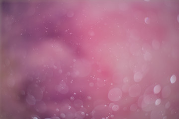 Abstract pink bokeh Background.