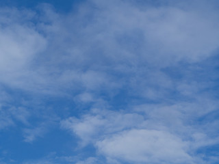 white cloud on blue sky..