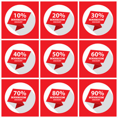 black friday discount tag