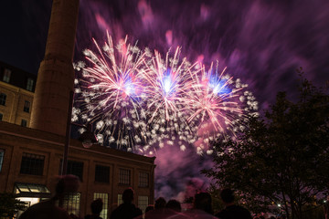 Fireworks on 4th of July Independence Day