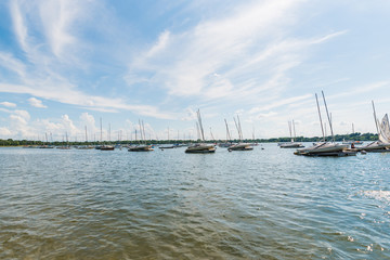 Boats on Lake in Minneapolis