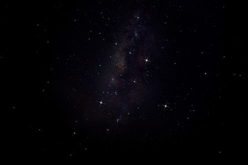 Sky and stars at night