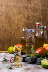Homemade fruit vinegar