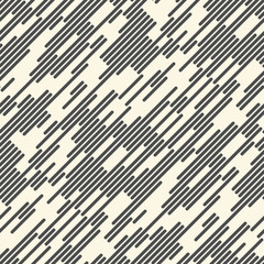 Abstract Chaotic Line Background. Seamless Rain Pattern