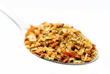 spice on the spoon