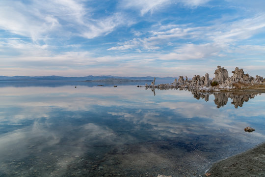Mono Lake CA - amazing Lake - blue - water - sky 