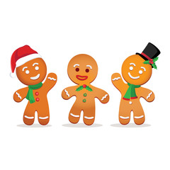 Humorous gingerbread man