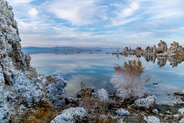 Mono Lake CA - amazing Lake - blue - water - sky 