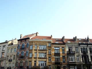 Brüssel: Altbaufassaden