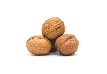 Walnut isolated on white background