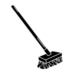 brush clean isolated icon