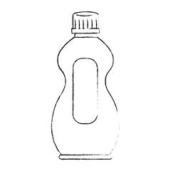 detergent bottle isolated icon