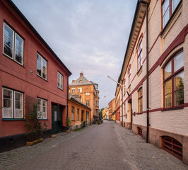 Fototapeta na wymiar Streets of Malmo, Sweden.
