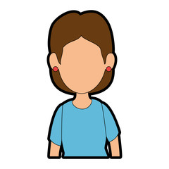 beautiful woman avatar character