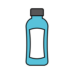 shampoo plastic bottle lotion or shower gel template design