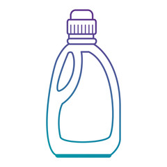 detergent bottle isolated icon