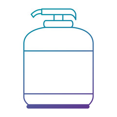 soap bottle isolated icon