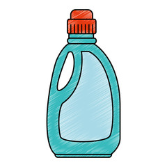 detergent bottle isolated icon