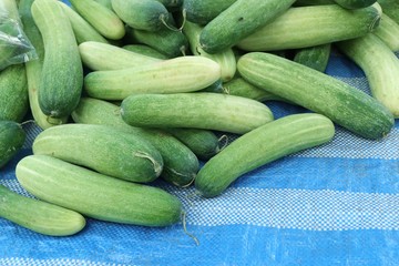 cucumber at street food