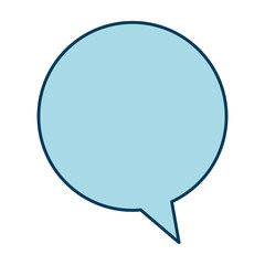 speech bubble isolated icon