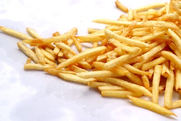 French fries at street food