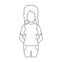 beautiful woman avatar character