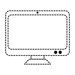 computer display isolated icon