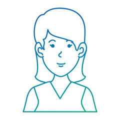 beautiful woman avatar character