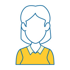 beautiful woman avatar character