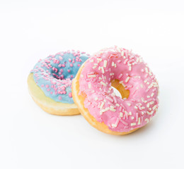 soft buns on a white background