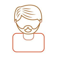 man face vector illustration