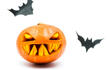 spooky halloween pumpkin