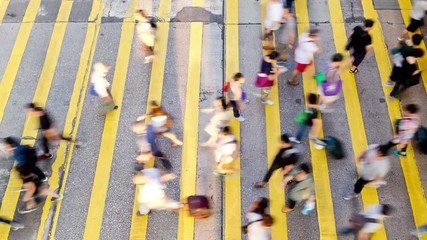4k Timelapse Hong Kong Rush Hour