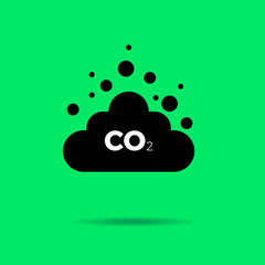 co2 emission icon 