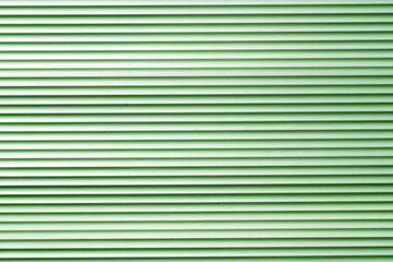 Fototapeta premium Green color metal warehouse wall pattern.