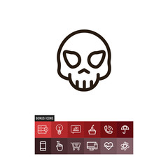 Skull icon