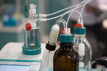 Equipment for medical laboratories.