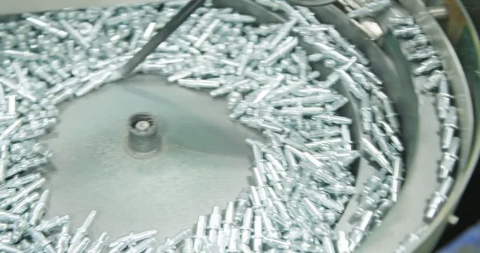 parts in a production factory
