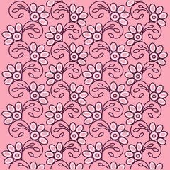 Seamless floral pattern.